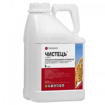 Бутылка з гербіцидом Чистець - Чистик