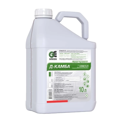 Белая канистра с этикеткой Д-КАМБА объёмом 10 л - Д-Камба SL.