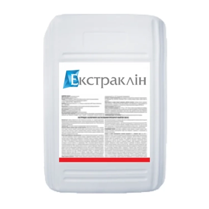 White container with label Ekstraklin 607