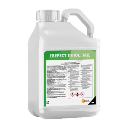 Белая канистра с этикеткой ЕВЕРЕСТ ПЛЮС, МД
