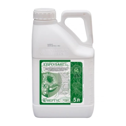 Белая канистра с этикеткой Евро-Ланг