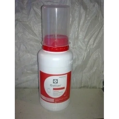 Bottle of herbicide Fabian, WG