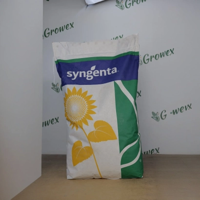 Упаковка гербицида Syngenta с изображением подсолнуха и листьев - Катана