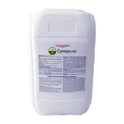 White canister with label Супержолн - Cronwerk, CE