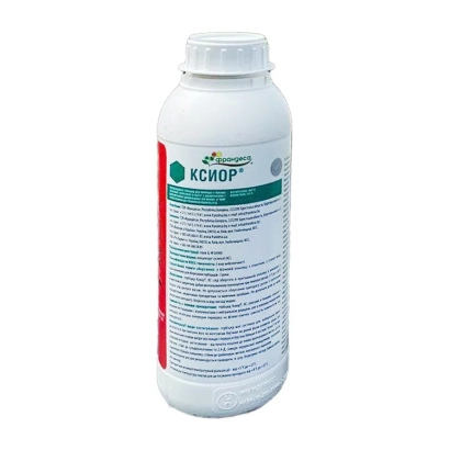 Bottle of herbicide KSIOR with label