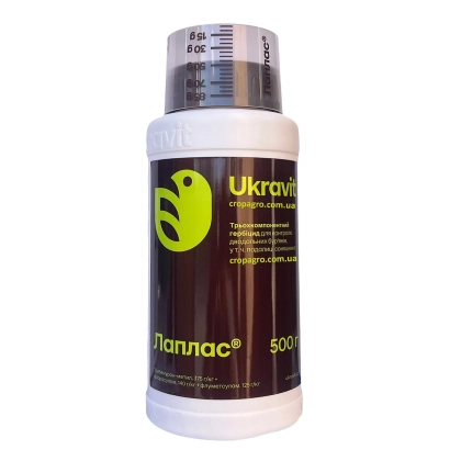 Бутылка с гербицидом Лаплас, ВГ, гербицид