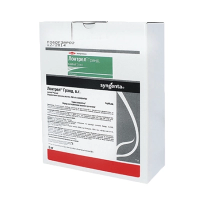 Packaging of herbicide Lontrel Grand WG