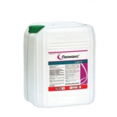 Белая канистра с этикеткой Ломвик - Люмакс 537,5 SЕ