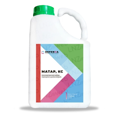 Bottle of herbicide MATAR, KS