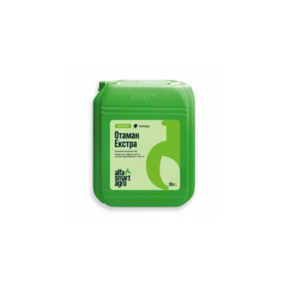 Зеленая канистра с этикеткой «Отаман Экстра» - Отаман, РК