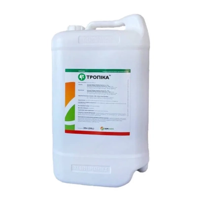 White canister with label TROPICA - PROSAN KS