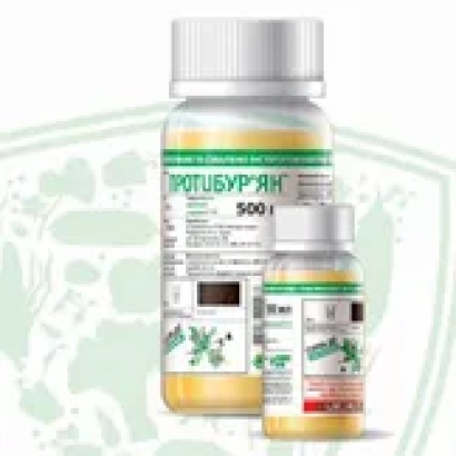 Флакон с гербицидом ПРОТИБУР'ЯН объёмом 500 мл - Протибурьян