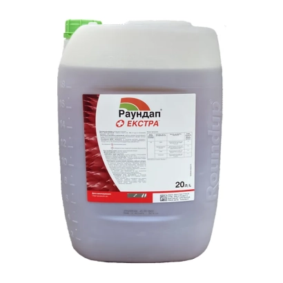 Канистра с гербицидом Раундап Екстра