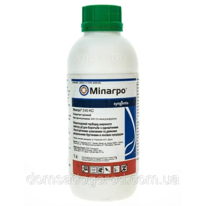 Bottle of herbicide Minarpo by manufacturer Minarpo - Redox