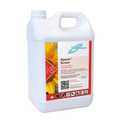 Белая канистра с этикеткой Круиз - Roller к.е., Гербицид (Ацетохлор, 900 g/l)