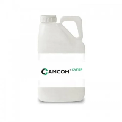 Белая канистра с этикеткой Самсон Супер 6 OD - Самсон Супер 6 ОD