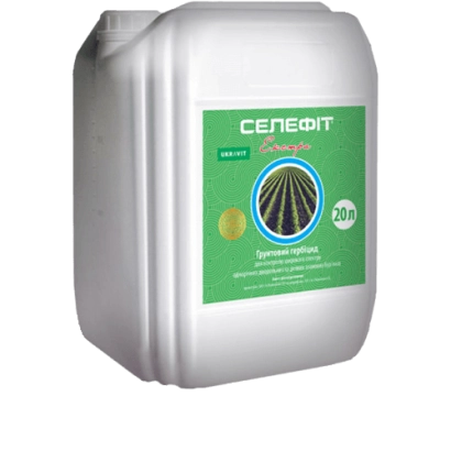 Белая канистра с этикеткой СЕЛЕФІТ - Cefalit, КС (permethrin, 500 g/l)