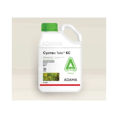 Бутылка с гербицидом Султан Твин КС от ADAMA