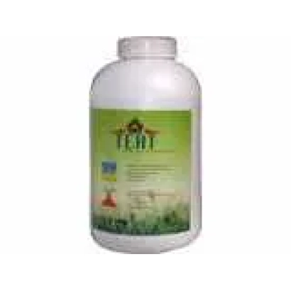 Бутелька з гербіцидом TENT на зеленому фоні - Тент