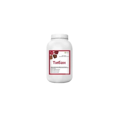 Белая бутылка с этикеткой Тибан - Тибан, ВГ