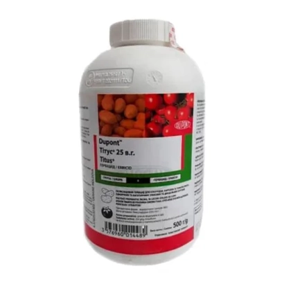 Бутелька з гербіцидом Тітус 25 - Титус 25
