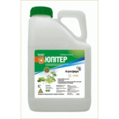 Бутылка с гербицидом Юпитер