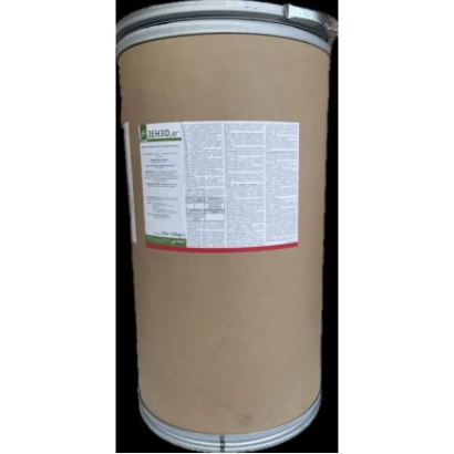 Paper drum with label containing product information - Zenzo, WG