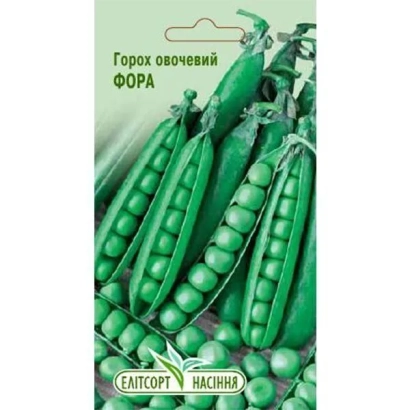 Пакет семян гороха овощного сорта Фора