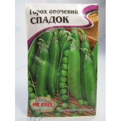 Seed packet of vegetable pea SPADOK - SPASSKIY