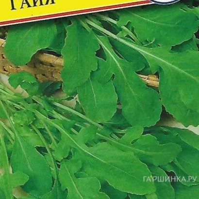 Семена салата Гайя на упаковке