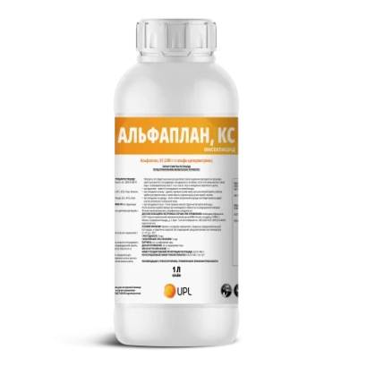 Бутылка с инсектицидом Альфаплан, КС