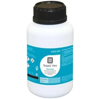 Бутелка з інсектицидом Борей Нео