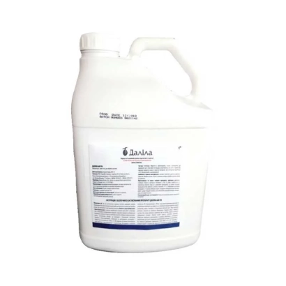 Белая канистра с этикеткой ZARINA - Далила 600 ТН