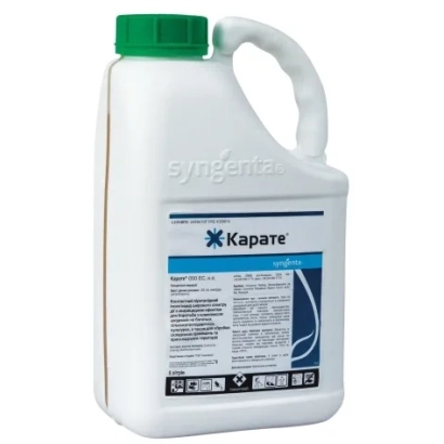 Бутылка с инсектицидом Карате 050 ЕС от Syngenta