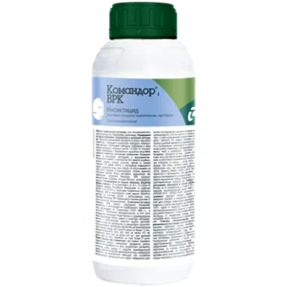 Бутылка с инсектицидом Командор ВРК - Commandor, w.r.k., (имидаклоприд, 200 g/l)