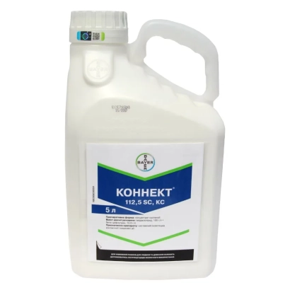 White jug with label Connect 112.5 SC