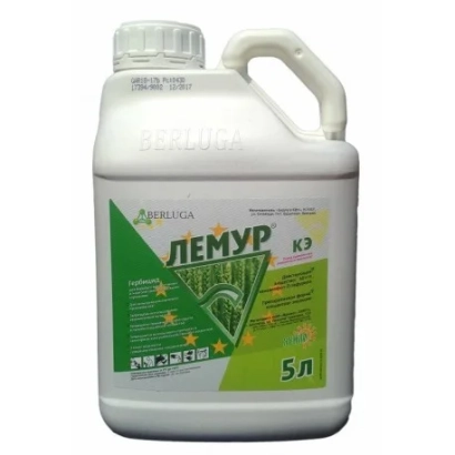 White container with label NEYMOR KE, insecticide for plant protection