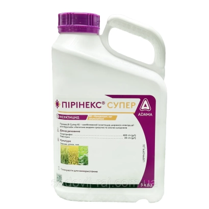 Бутылка с инсектицидом Пиринекс Супер