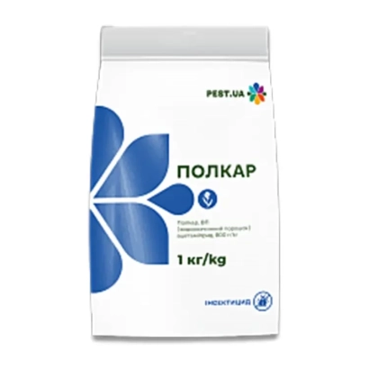 Мешок с инсектицидом Полкар весом 1 кг/кг