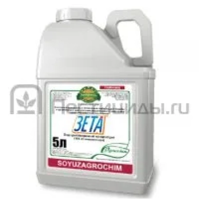 Bottle of insecticide preparation «ZETAVIT-agro» with volume 5 l - Insecticide preparation «ZETAVIT – agro», 10%, a.e., (zeta-cypermethrin