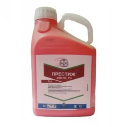 Красная канистра с этикеткой ПРЕСТИЖ - Престиж 290FS