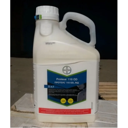 Bottle of insecticide Proteus 110 OD