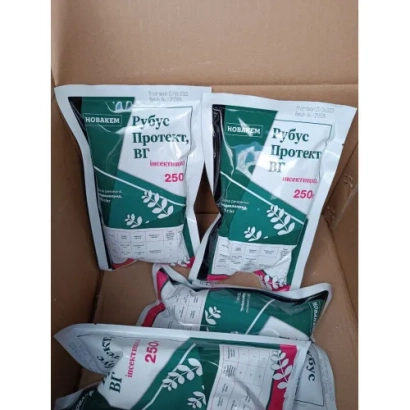 Пакети з інсектицидом Рубус-Аква Протект у картонній коробці