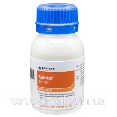 Бутылка с препаратом SPINTOR 240 SC от компании Syngenta - СПИНТОР 240 SС