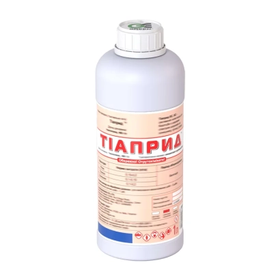 Бутылка с инсектицидом ТИАПРИД - Тиаприд SС