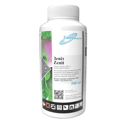 Бутылка с инсектицидом Зенит