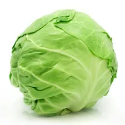 Свежая капуста на белом фоне - Викторина