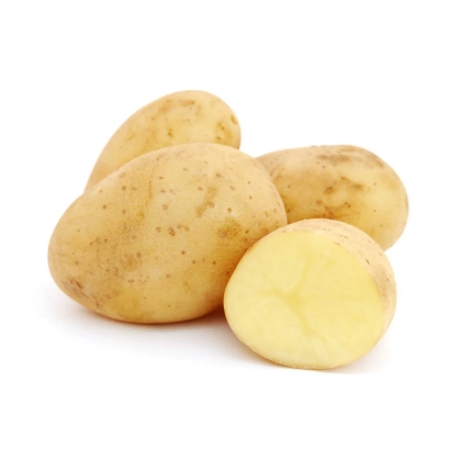 Potatoes on white background - Sparta