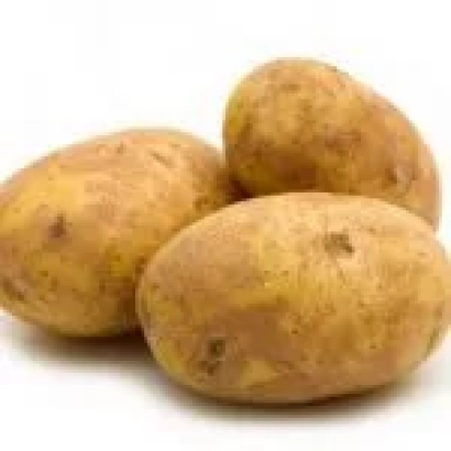 Картофель на белом фоне - Свенский