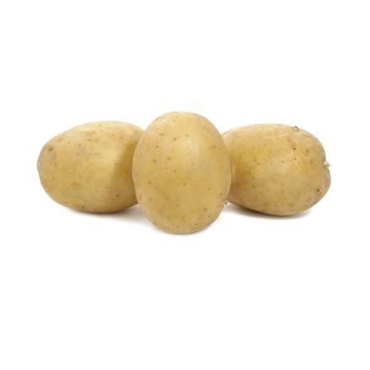 Три картофелины на белом фоне - Тукан